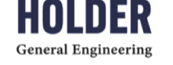 Holder General Engineering logo: a heavy navy HOLDER wordmark above General Engineering.